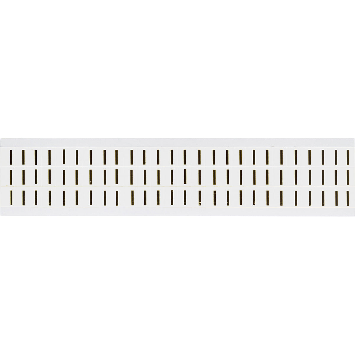 Brady NL-W05-I Identical numbers and letters on one card for indoor use 234171