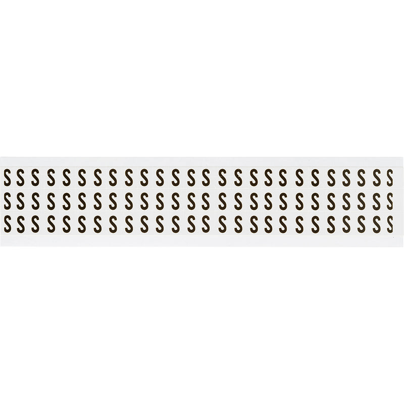 Brady NL-W05-S Identical numbers and letters on one card for indoor use 234181