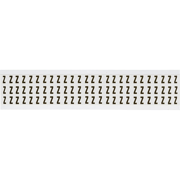 Brady NL-W05-Z Identical numbers and letters on one card for indoor use 234188