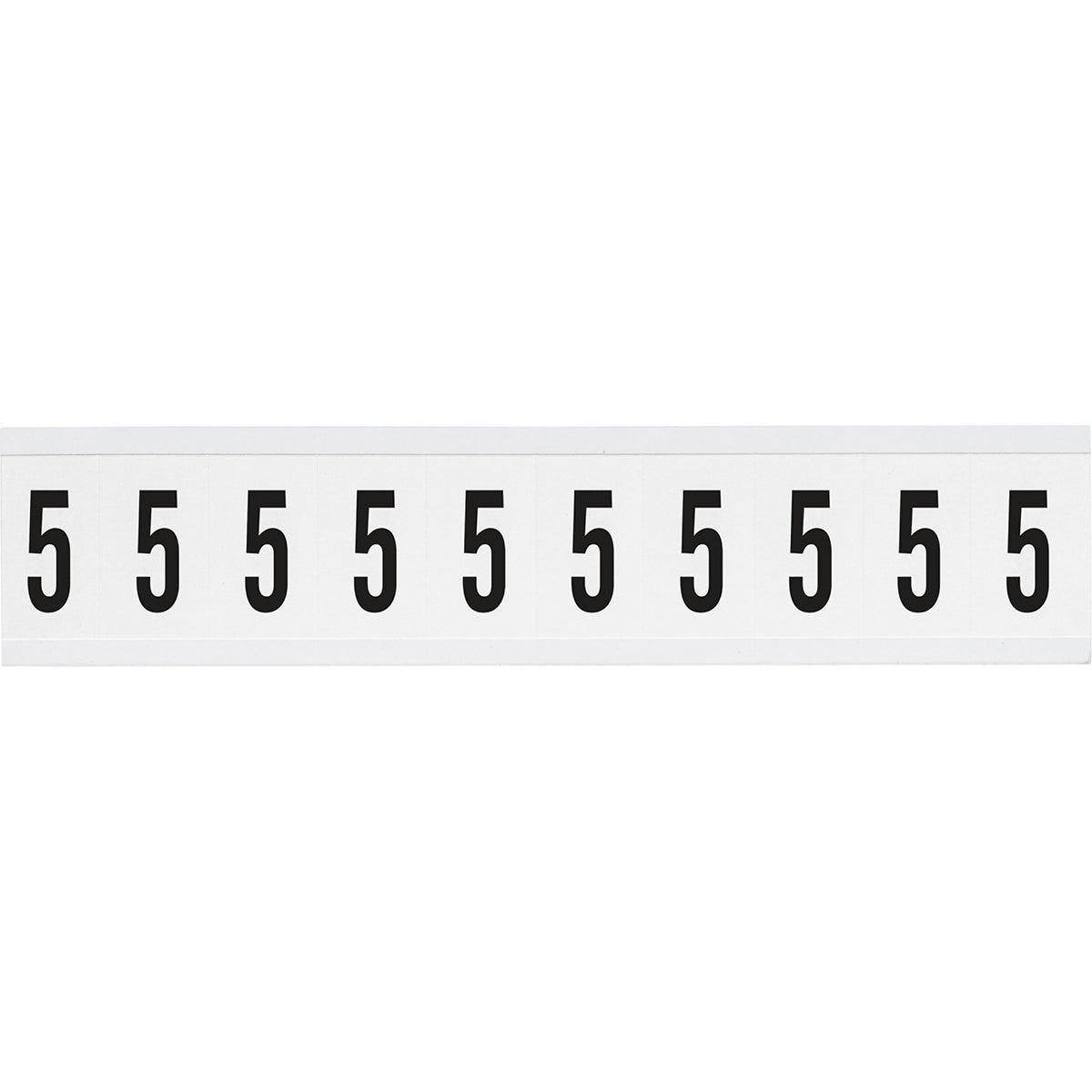 Brady NL-W15-5 Identical numbers and letters on one card for indoor use 234358