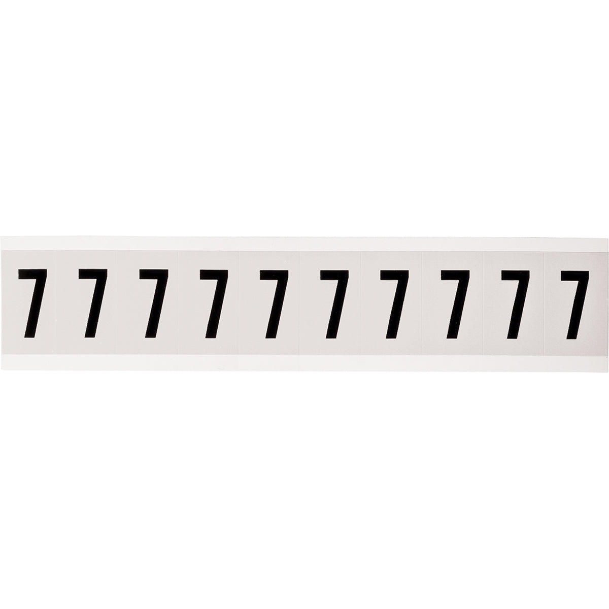 Brady NL-W15-7 Identical numbers and letters on one card for indoor use 234360