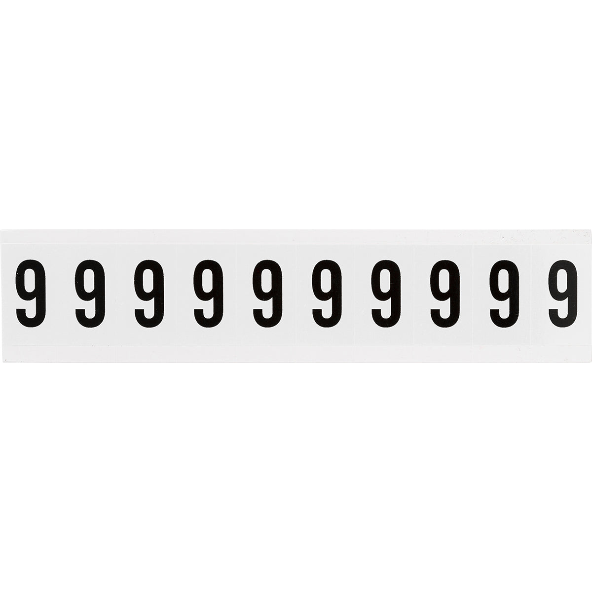 Brady NL-W15-9 Identical numbers and letters on one card for indoor use 234362