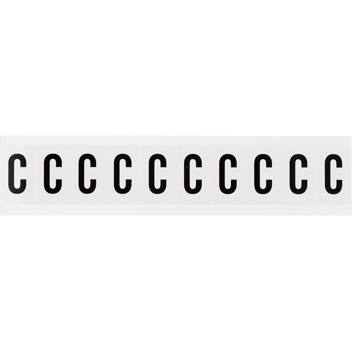 Brady NL-W15-C Identical numbers and letters on one card for indoor use 234365