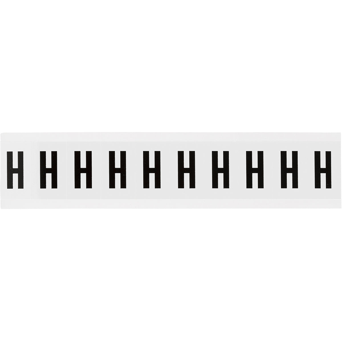 Brady NL-W15-H Identical numbers and letters on one card for indoor use 234370