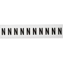 Brady NL-W15-N Identical numbers and letters on one card for indoor use 234376