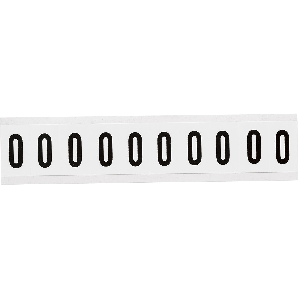 Brady NL-W15-O-CAP Identical numbers and letters on one card for indoor use 234377