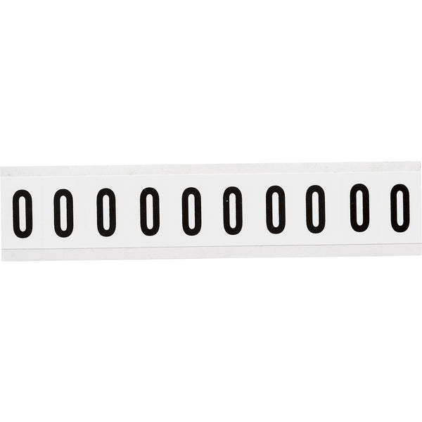 Brady NL-W15-O-CAP Identical numbers and letters on one card for indoor use 234377