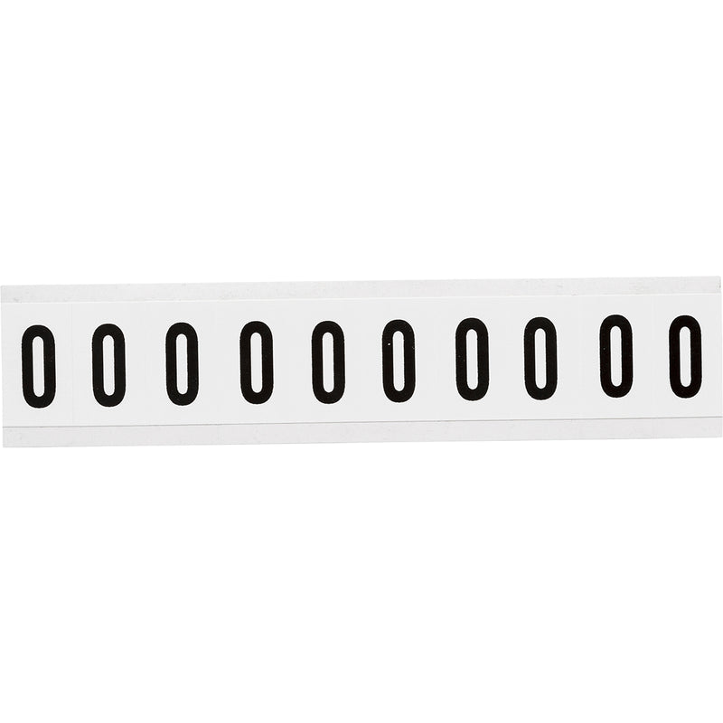 Brady NL-W15-O-CAP Identical numbers and letters on one card for indoor use 234377