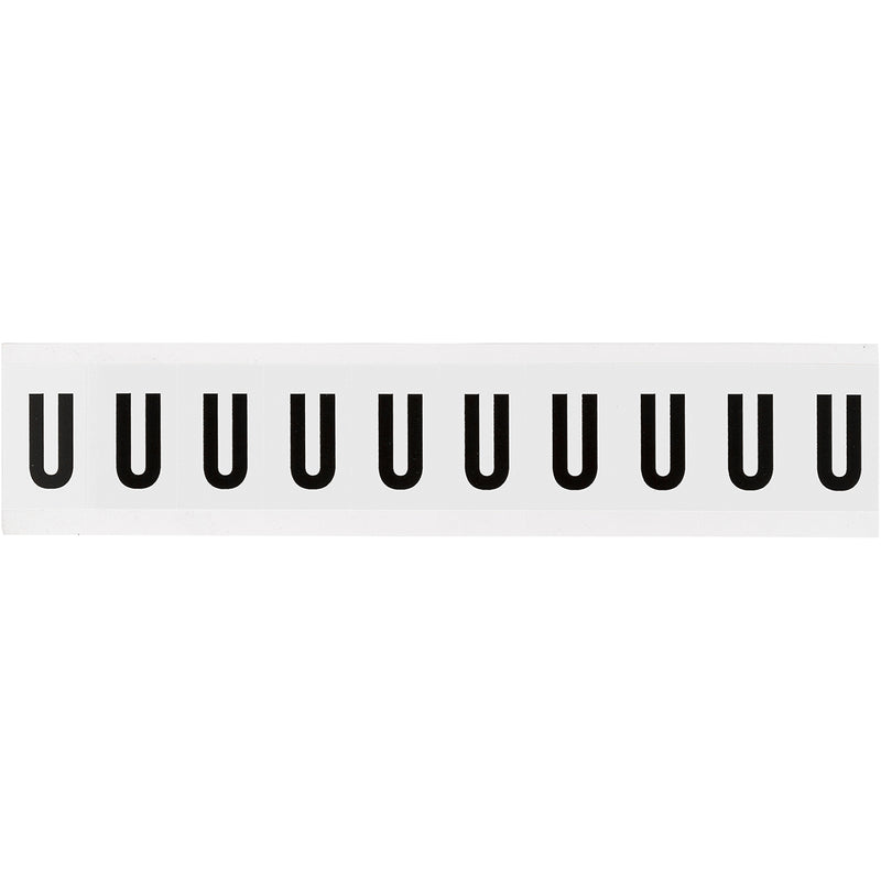 Brady NL-W15-U Identical numbers and letters on one card for indoor use 234383