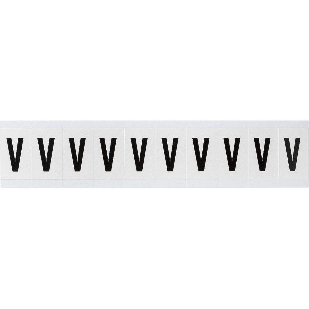 Brady NL-W15-V Identical numbers and letters on one card for indoor use 234384