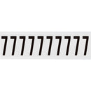 Brady NL-W225-7 Identical numbers and letters on one card for indoor use 234460