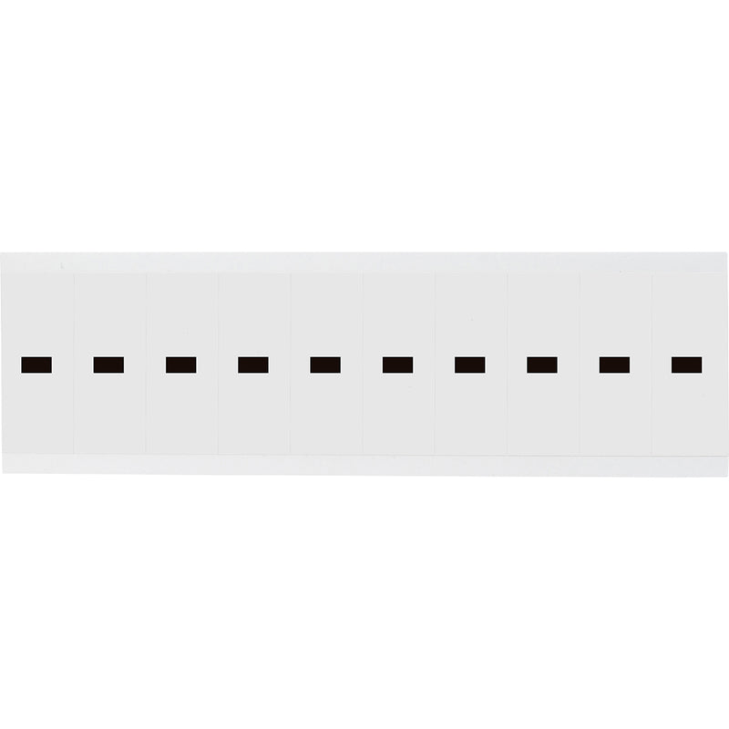 Brady NL-W225-DSH Identical numbers and letters on one card for indoor use 234489