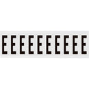 Brady NL-W225-E Identical numbers and letters on one card for indoor use 234467