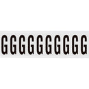 Brady NL-W225-G Identical numbers and letters on one card for indoor use 234469