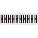 Brady NL-W225-H Identical numbers and letters on one card for indoor use 234470