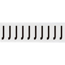 Brady NL-W225-J Identical numbers and letters on one card for indoor use 234472