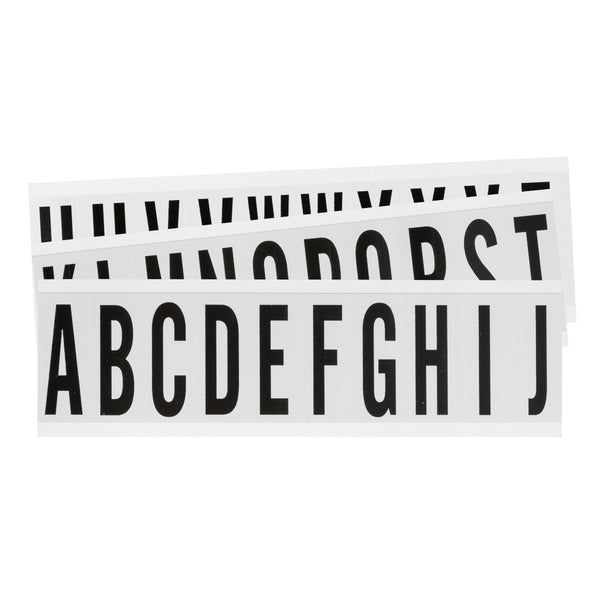 Brady NL-W225-LC Identical numbers and letters on one card for indoor use 234491