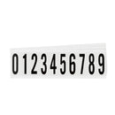 Brady NL-W225-NC Identical numbers and letters on one card for indoor use 234492