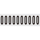 Brady NL-W225-O-CAP Identical numbers and letters on one card for indoor use 234477