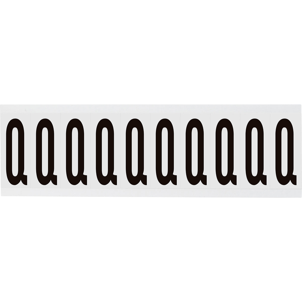 Brady NL-W225-Q Identical numbers and letters on one card for indoor use 234479