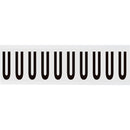 Brady NL-W225-U Identical numbers and letters on one card for indoor use 234483