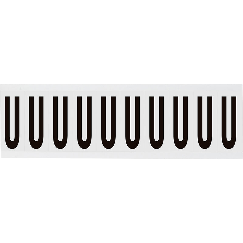 Brady NL-W225-U Identical numbers and letters on one card for indoor use 234483