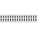 Brady NL-W75-ARO Identical numbers and letters on one card for indoor use 234290