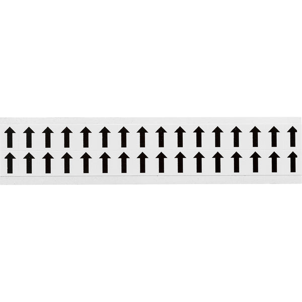 Brady NL-W75-ARO Identical numbers and letters on one card for indoor use 234290