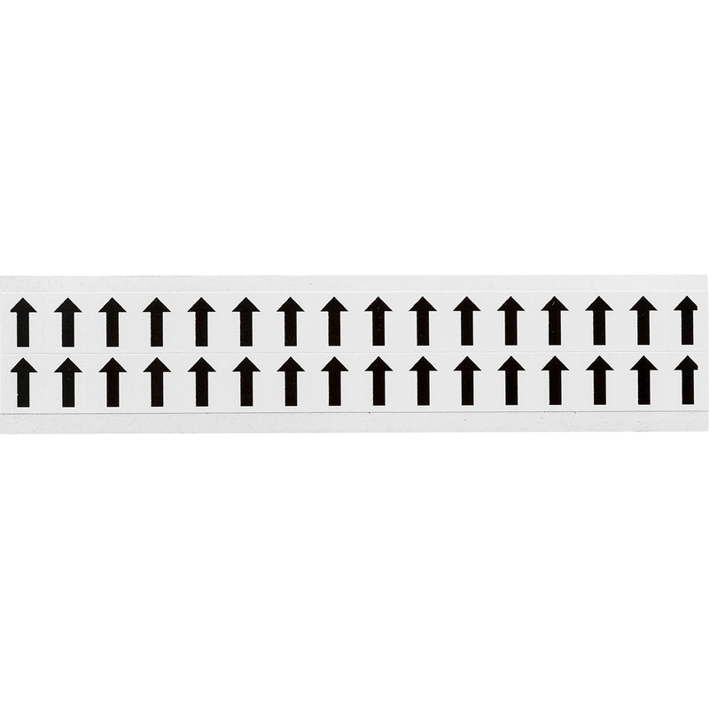 Brady NL-W75-ARO Identical numbers and letters on one card for indoor use 234290