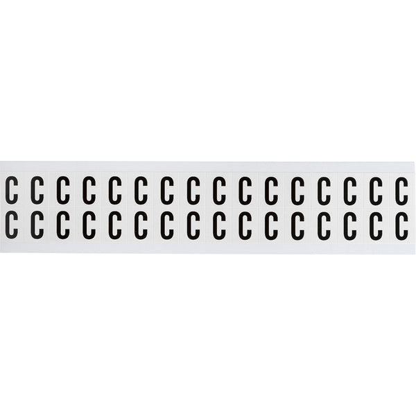 Brady NL-W75-C Identical numbers and letters on one card for indoor use 234265