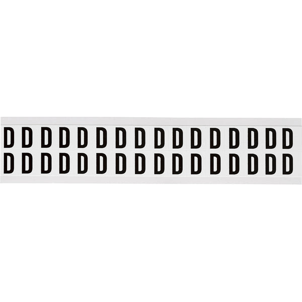 Brady NL-W75-D Identical numbers and letters on one card for indoor use 234266