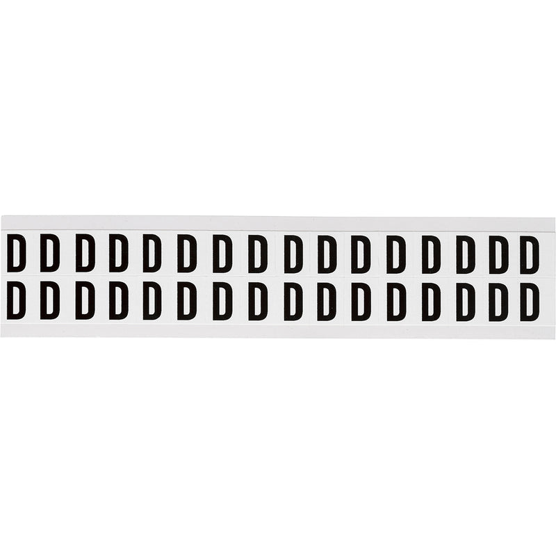 Brady NL-W75-D Identical numbers and letters on one card for indoor use 234266