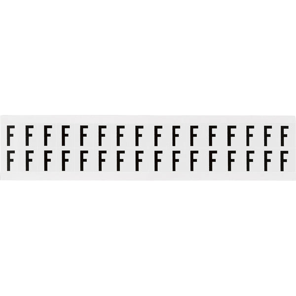 Brady NL-W75-F Identical numbers and letters on one card for indoor use 234268