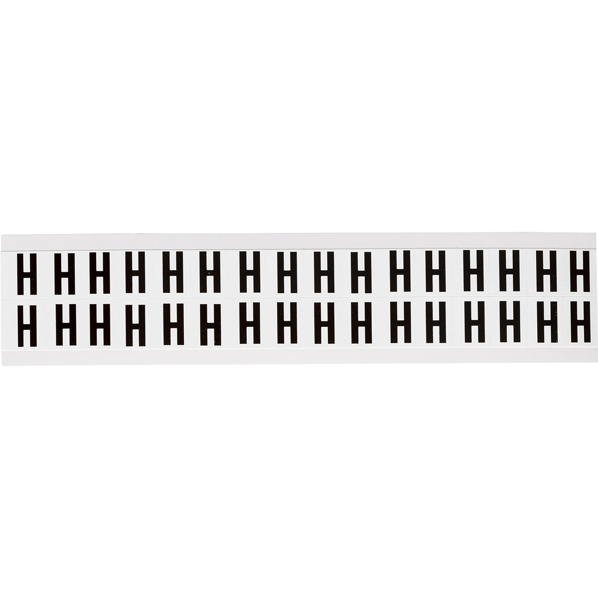 Brady NL-W75-H Identical numbers and letters on one card for indoor use 234270