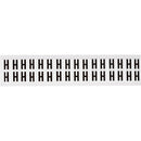 Brady NL-W75-H Identical numbers and letters on one card for indoor use 234270