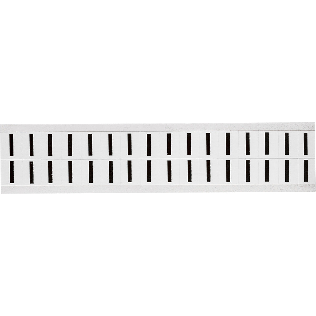 Brady NL-W75-I Identical numbers and letters on one card for indoor use 234271