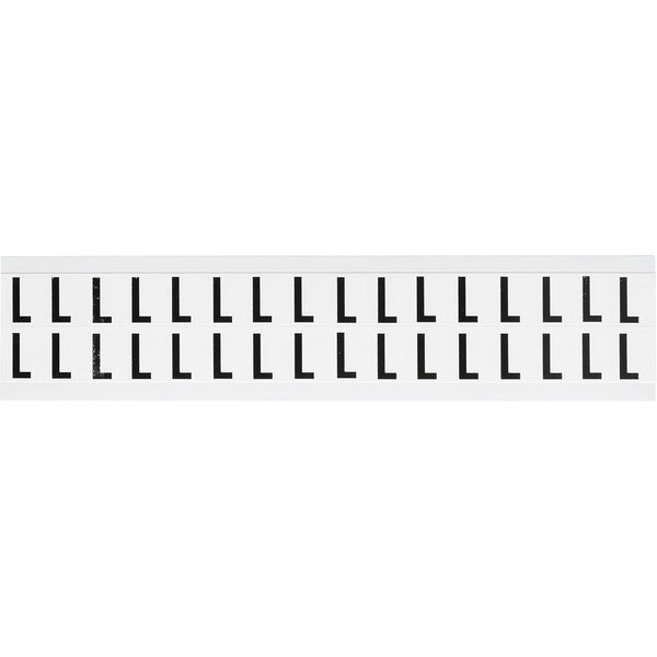 Brady NL-W75-L Identical numbers and letters on one card for indoor use 234274
