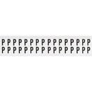 Brady NL-W75-P Identical numbers and letters on one card for indoor use 234278