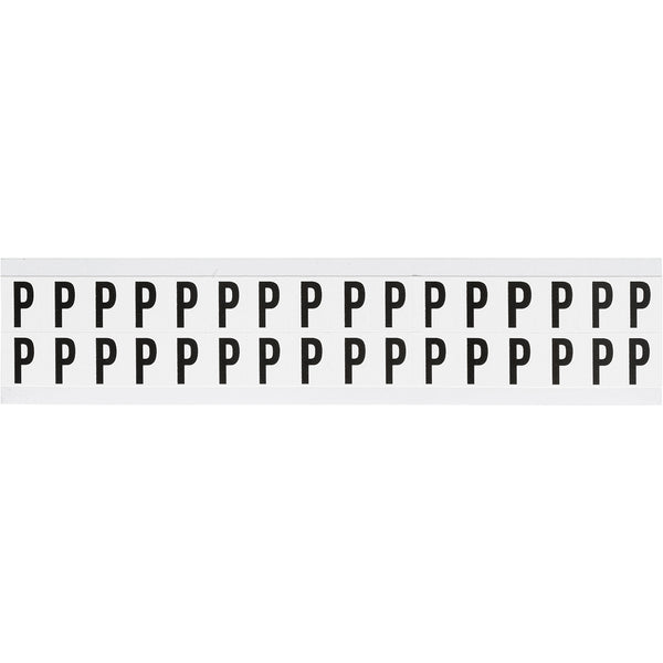 Brady NL-W75-P Identical numbers and letters on one card for indoor use 234278