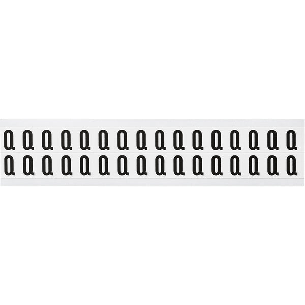 Brady NL-W75-Q Identical numbers and letters on one card for indoor use 234279