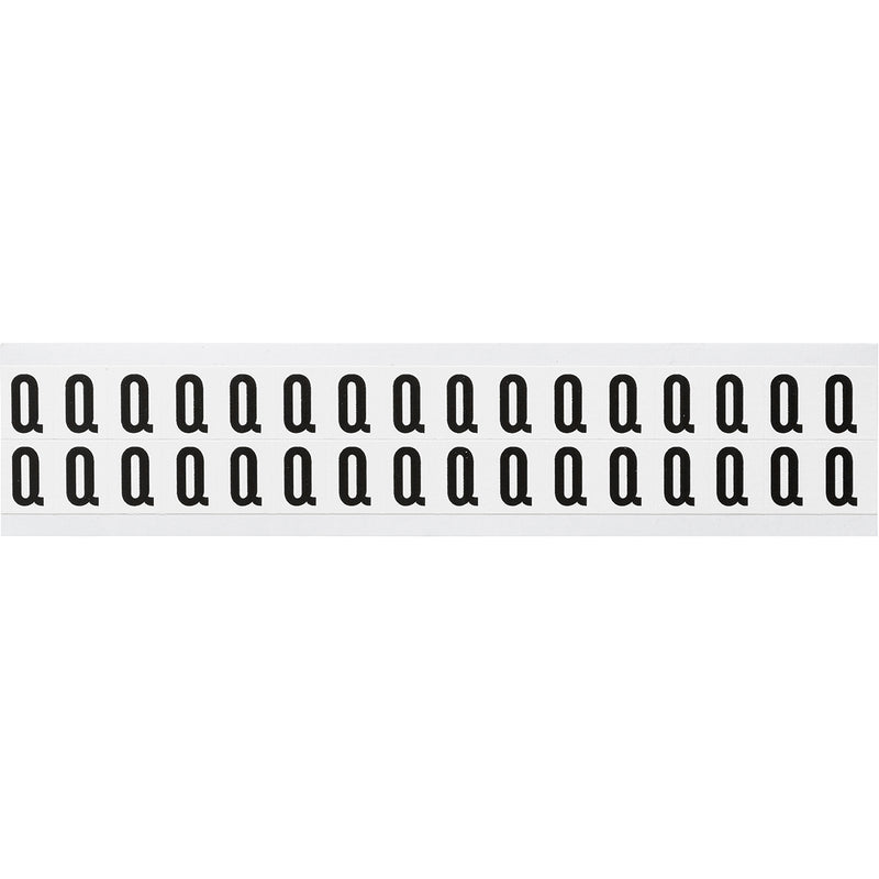Brady NL-W75-Q Identical numbers and letters on one card for indoor use 234279