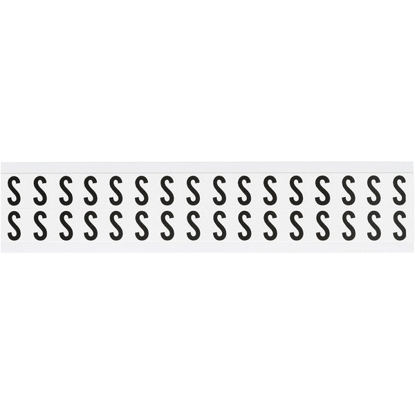 Brady NL-W75-S Identical numbers and letters on one card for indoor use 234281