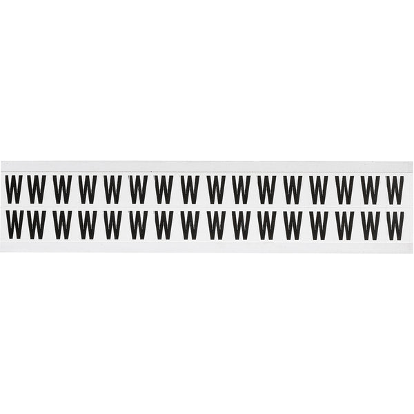 Brady NL-W75-W Identical numbers and letters on one card for indoor use 234285