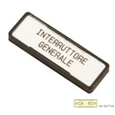 Brady TAG HOLDER 17X52 NADH 17x52 non adhesive plate holder for T1549B P1752N