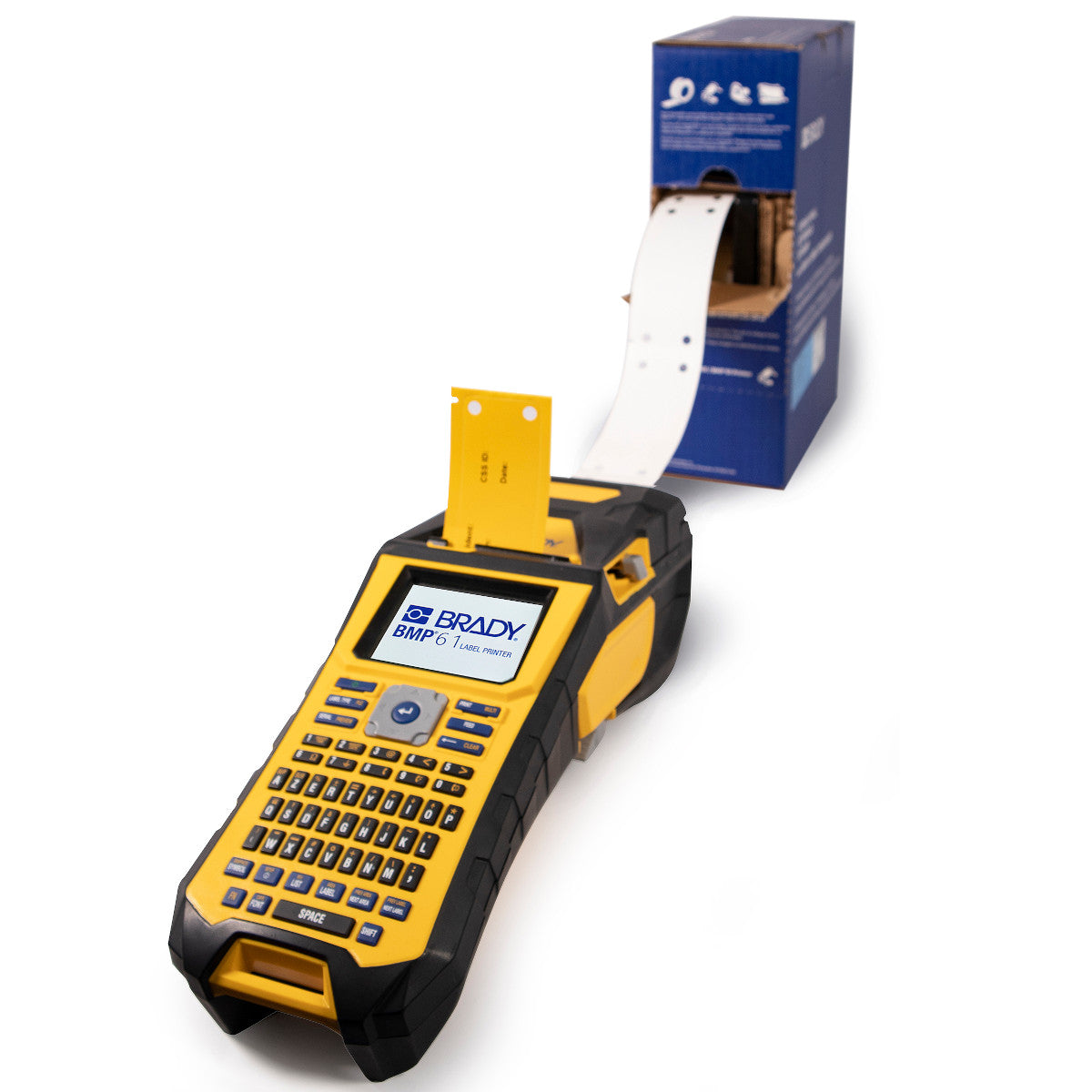 Brady BM61-35x102-PIA-YL Fully printable PIA tag for BMP61 316104