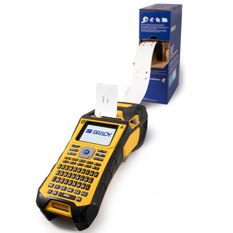 Brady BM-35X102-PIA-WT Fully printable PIA tag for BMP61 319487