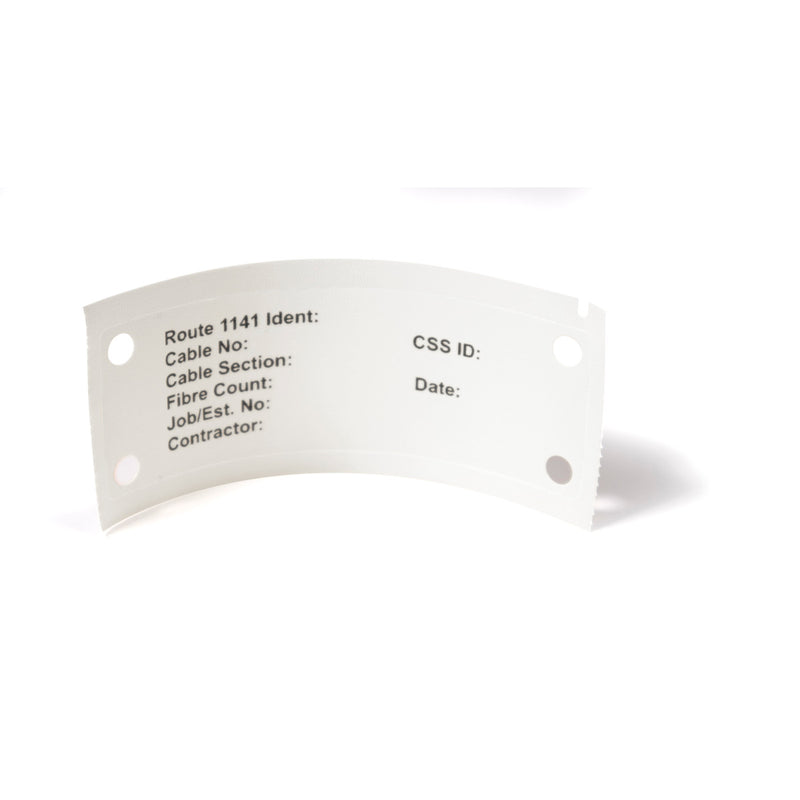 Brady M61-35x102-PIA-WT Fully printable PIA tag for BMP61 316103