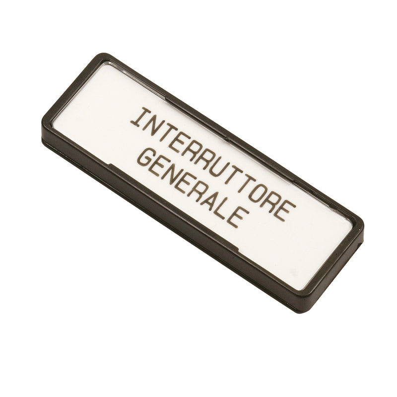 Brady PROTECTIVE COVER FOR PUSH BUTTONS17X52 17x52 plate installation kit PTKIT3