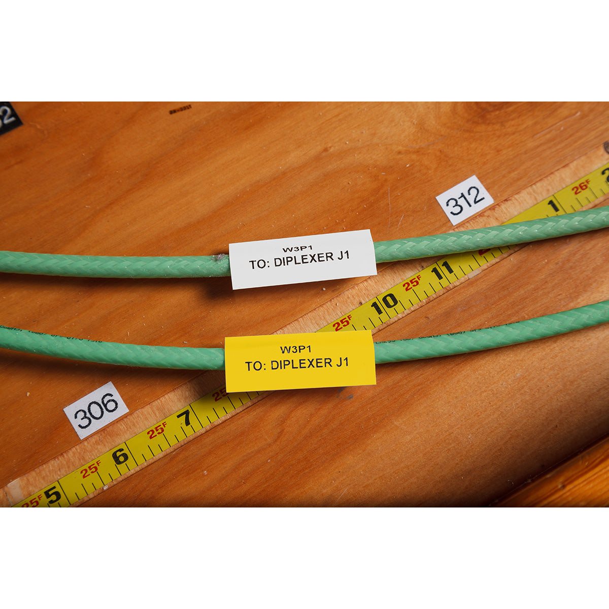 Brady BM-125-175-312-YL PermaSleeve Commercial Grade Heat-Shrink Labels for M610, M611, BMP61, M710 and BMP71 174424