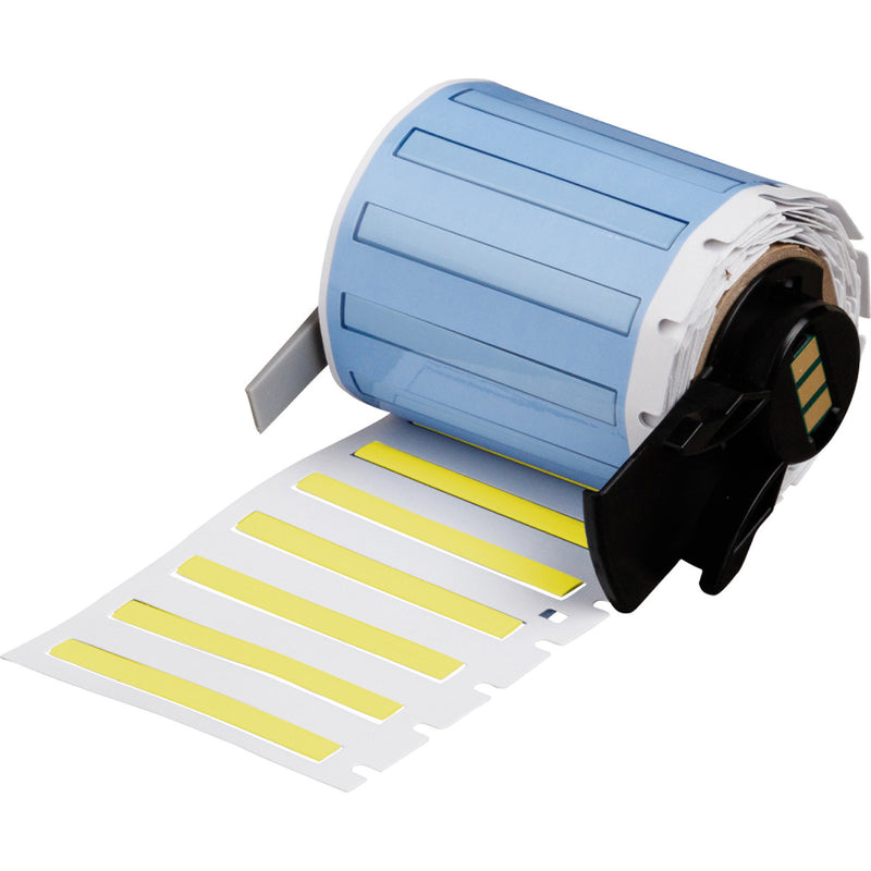 Brady M6-094-175-342-YL PermaSleeve Heat-Shrink Labels for M610, M611, BMP61, M710 (with media adapter) and BMP71 (with media adapter) 173583